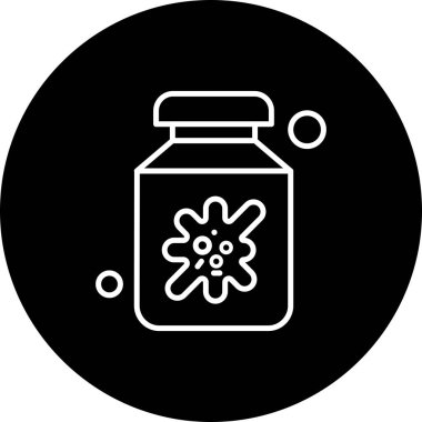 Vektör korona virüsü, covid-19 Simgesi, vektör illüstrasyonu