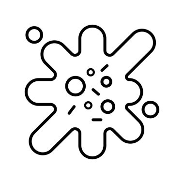 Coronavirus Simgesi, Vektör İllüstrasyonu