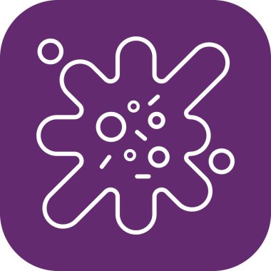 Coronavirus Simgesi, Vektör İllüstrasyonu