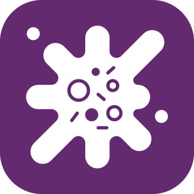 Coronavirus Simgesi, Vektör İllüstrasyonu