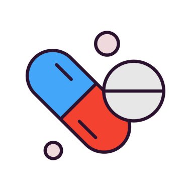 Vektör korona virüsü, covid-19 Simgesi, vektör illüstrasyonu