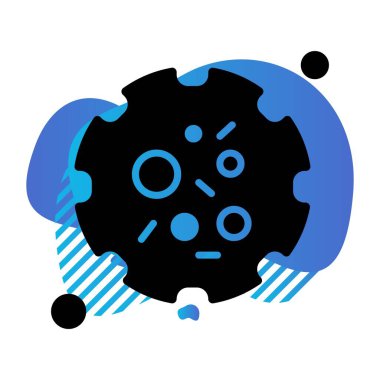 Vektör Covid 19 rapor Simgesi