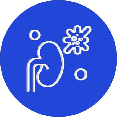 Vektör korona virüsü, covid-19 Simgesi, vektör illüstrasyonu