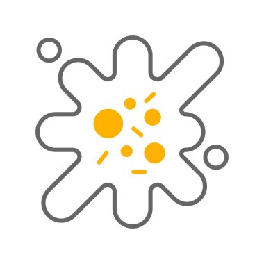 Coronavirus Simgesi, Vektör İllüstrasyonu