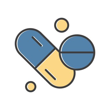 Vektör korona virüsü, covid-19 Simgesi, vektör illüstrasyonu