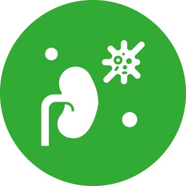 Vektör korona virüsü, covid-19 Simgesi, vektör illüstrasyonu