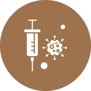 Vektör korona virüsü, covid-19 Simgesi, vektör illüstrasyonu