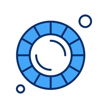  hedef simge, vektör illüstrasyonu