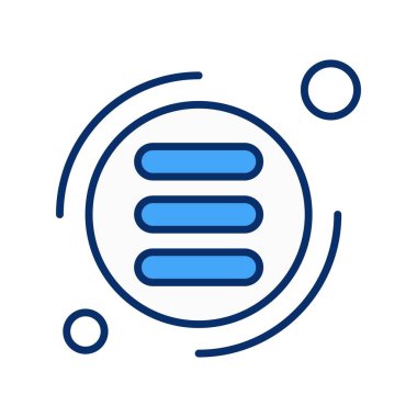  Menü Simgesi, Vektör illüstrasyonu