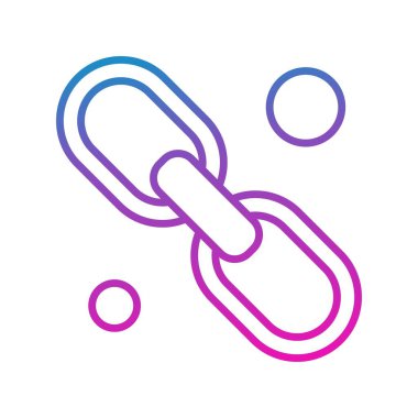 hiper bağlantı Simgesi, Vektör illüstrasyonu