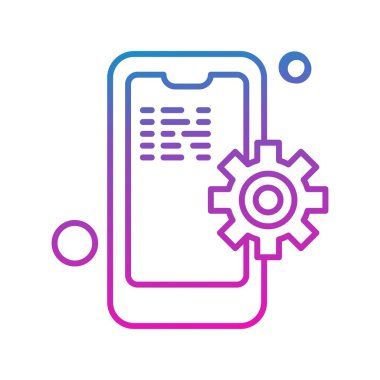  Vektör arayüzü Simgesi, vektör illüstrasyonu