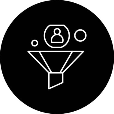  Filtre Simgesi, Vektör illüstrasyonu