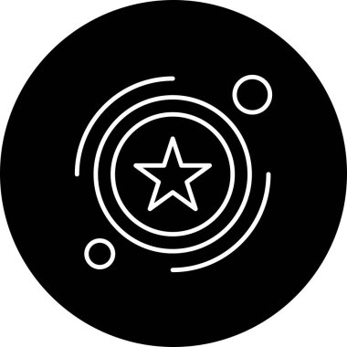  ödül düz simgesi, vektör illüstrasyonu