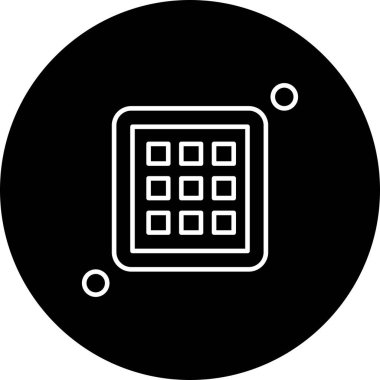  Vektör arayüzü Simgesi, vektör illüstrasyonu