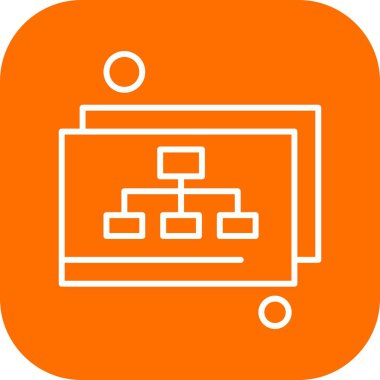 Veritabanı Simgesi Vektör illüstrasyonu