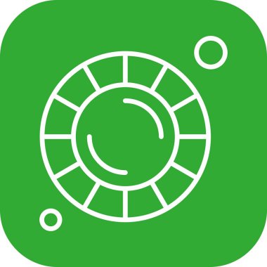  hedef simge, vektör illüstrasyonu