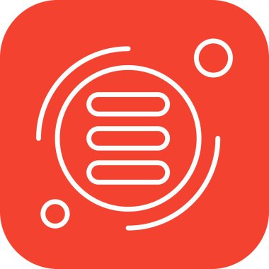  Menü Simgesi, Vektör illüstrasyonu