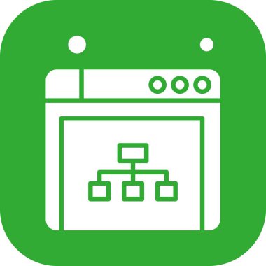  tarayıcı simgesi, vektör illüstrasyonu