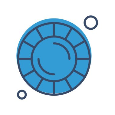  hedef simge, vektör illüstrasyonu