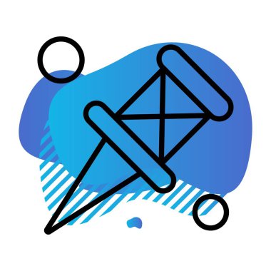  Vektör arayüzü Simgesi, vektör illüstrasyonu