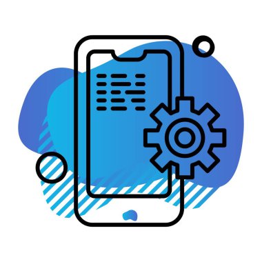  Vektör arayüzü Simgesi, vektör illüstrasyonu