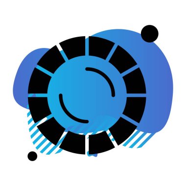  hedef simge, vektör illüstrasyonu