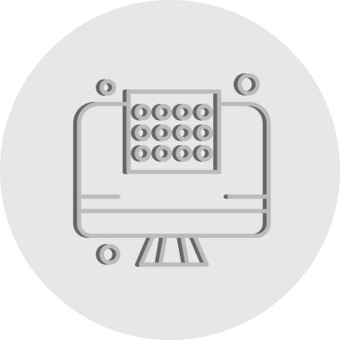 Vektör Ekran Simgesi