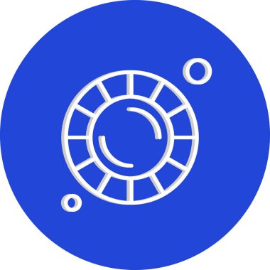  hedef simge, vektör illüstrasyonu