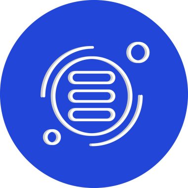  Menü Simgesi, Vektör illüstrasyonu