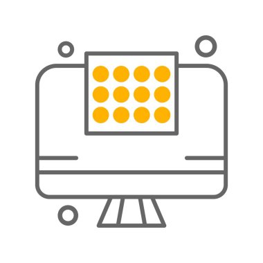 Vektör Ekran Simgesi