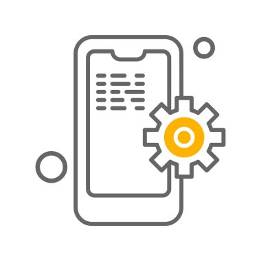  Vektör arayüzü Simgesi, vektör illüstrasyonu