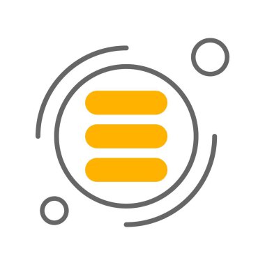  Menü Simgesi, Vektör illüstrasyonu