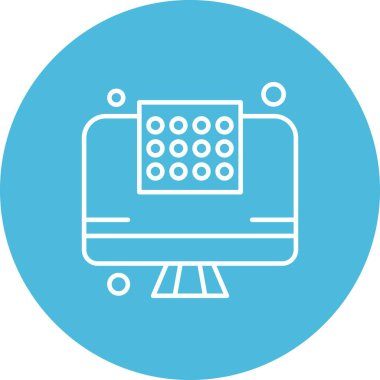 Vektör Ekran Simgesi