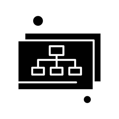 Veritabanı Simgesi Vektör illüstrasyonu