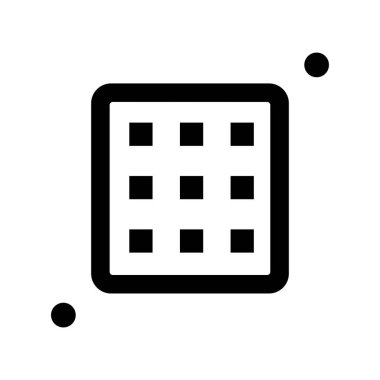  Vektör arayüzü Simgesi, vektör illüstrasyonu