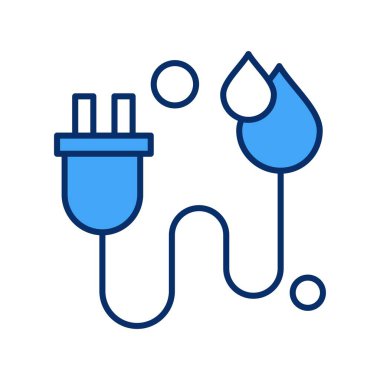 Dolgu simgesi vektör illüstrasyonu