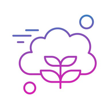 Vektör ekoloji simgesi, vektör illüstrasyonu