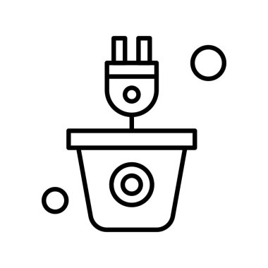 Dolgu simgesi vektör illüstrasyonu