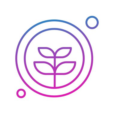 Vektör ekoloji simgesi, vektör illüstrasyonu