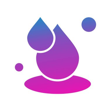 Contour damla vektör illüstrasyonu