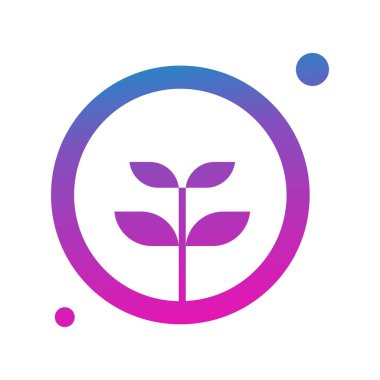 Vektör ekoloji simgesi, vektör illüstrasyonu