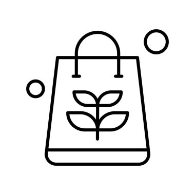 Vektör ekoloji simgesi, vektör illüstrasyonu