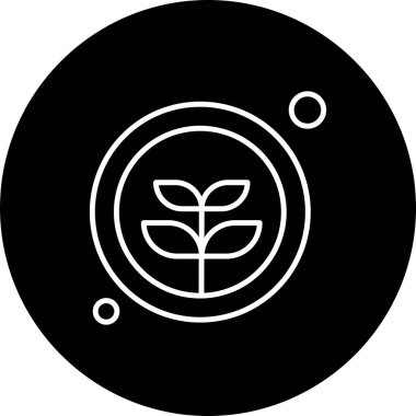 çiçek simgesi vektör illüstrasyonu