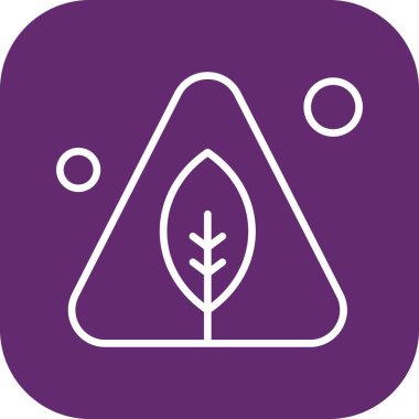 Vektör ekoloji simgesi, vektör illüstrasyonu