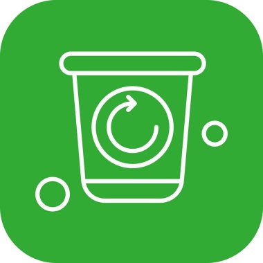 Vektör ekoloji simgesi, vektör illüstrasyonu