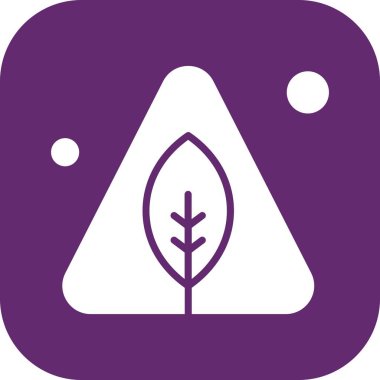 Vektör ekoloji simgesi, vektör illüstrasyonu