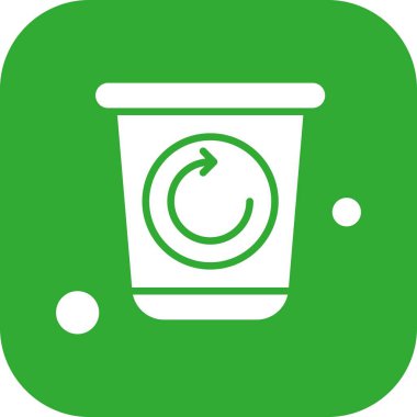 Vektör ekoloji simgesi, vektör illüstrasyonu