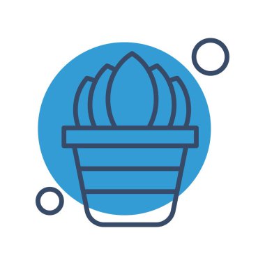 Vektör ekoloji simgesi, vektör illüstrasyonu