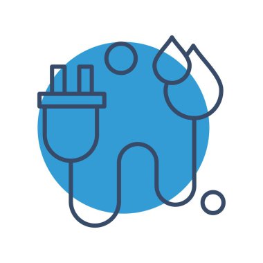 Dolgu simgesi vektör illüstrasyonu