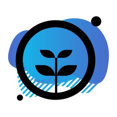 Vektör ekoloji simgesi, vektör illüstrasyonu